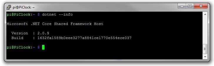 ASP .Net Core MVC on a Raspberry Pi